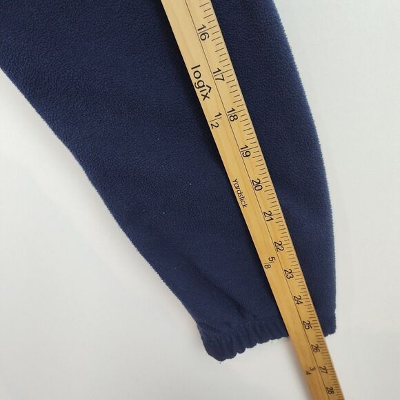 Croft & Barrow Full-Zip Fleece Sweatshirt Men's XL Navy Blue Long Slvs Pockets - Picture 6 of 10